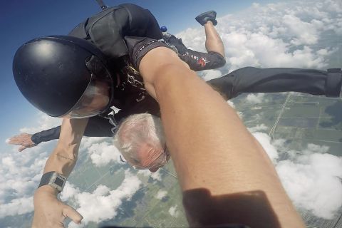 Seniors Go Skydiving